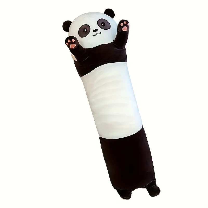 Panda Plush Long Pillow Customized Doll Gift Animal Toy Cute Lazy