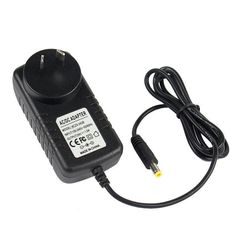 8.4v 1a au socket plug adapter 5.5*2.1mm DC jack wall 2 pin electric au plug