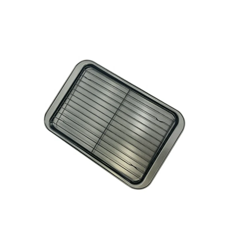 4 Pcs Carbon Steel Nonstick Bakeware Set Muffin Cupcake Pan Baking Sheet Pan With Rack Springform Pan