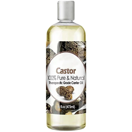 Лучшее увлажняющее черное органическое касторовое масло для ухода за кожей и волосами