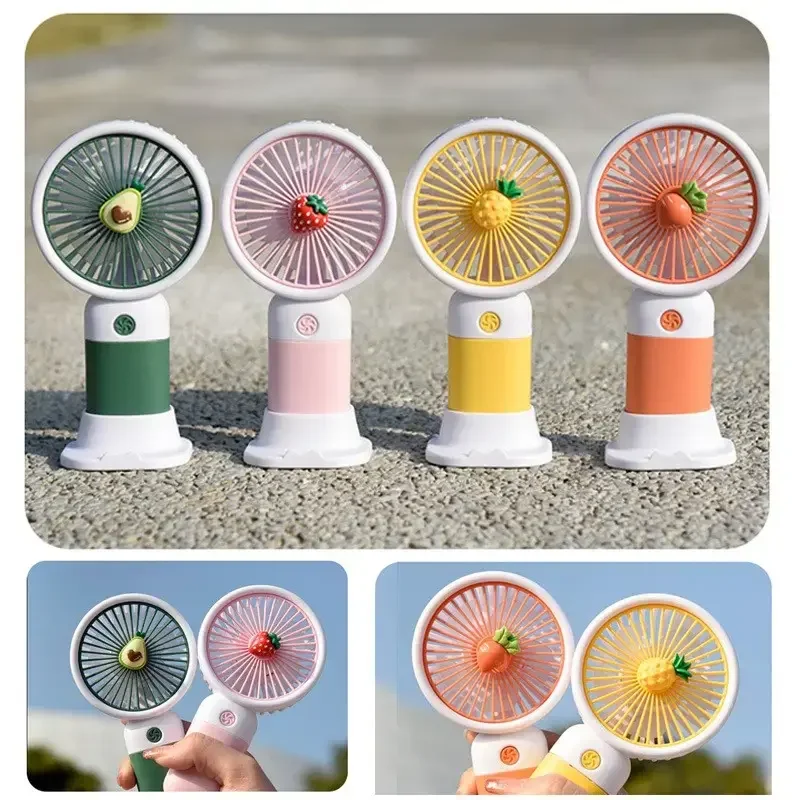 Rechargeable Portable Mini Handheld Fan for Children - USB Charging, Ideal for Outdoor and Desktop Use