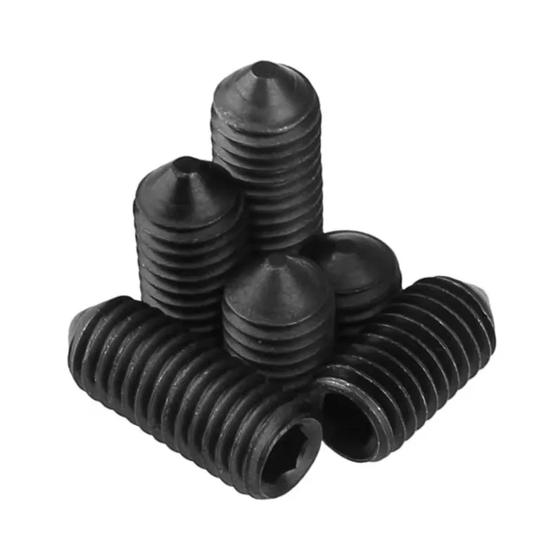 Best price M2 M3 M4 M5 4-40 Blind Headless Flat Cup Point Hexagon Socket Grub Set Screw Stainless Steel