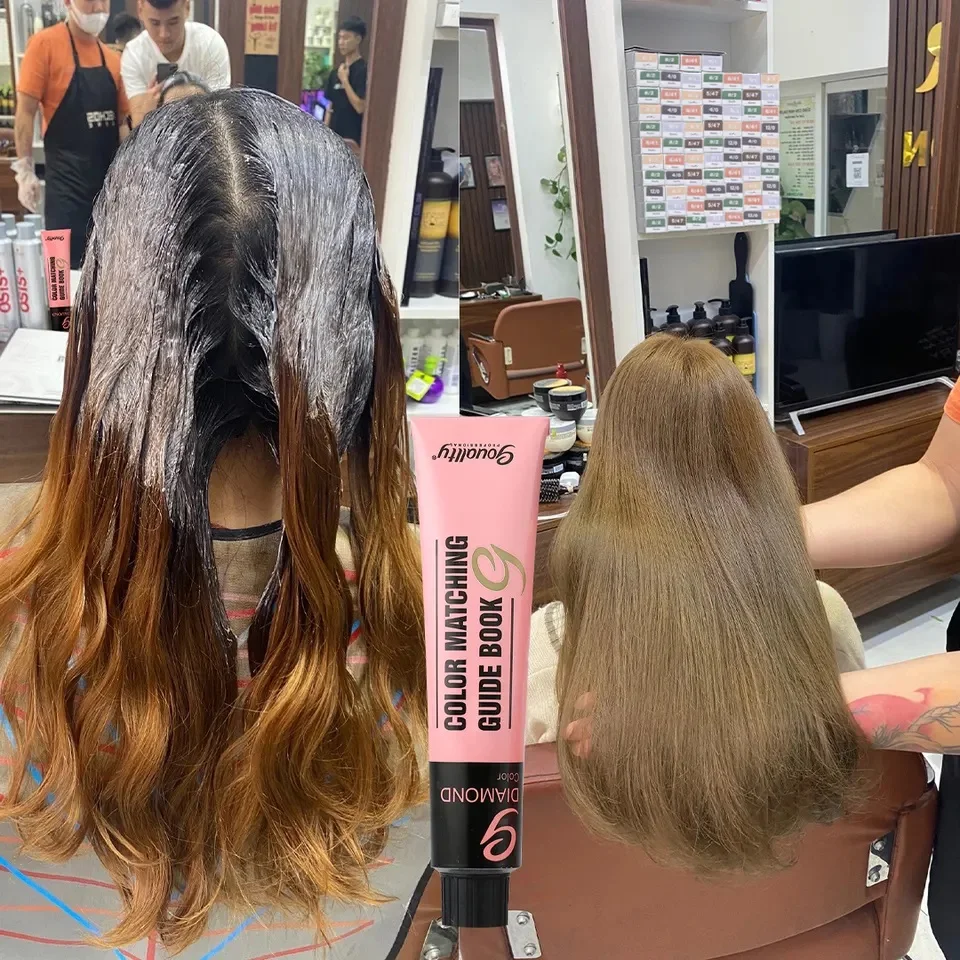 private label best selling hair color dye permanent organic hair colour cream for professional salon