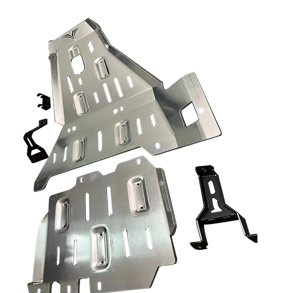 4*4 Exterior Accessories Skid Plate underbody guard Aluminum Car Skid Plat for Jeep Wrangler