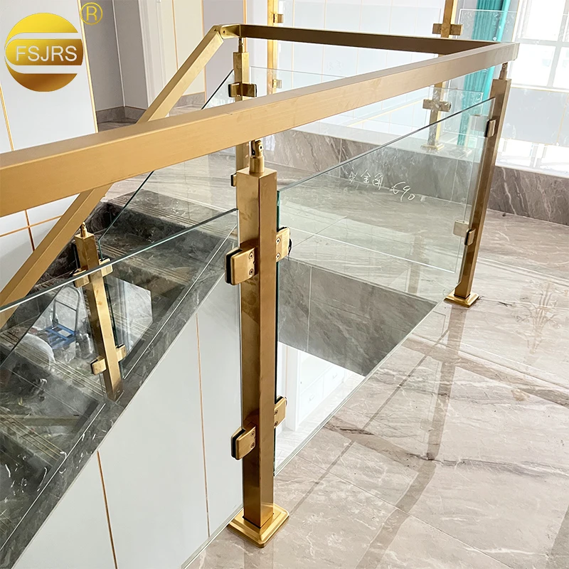 Luxurious Gold Railing Gold Brass Metal Railings Gold Stair Railing Design