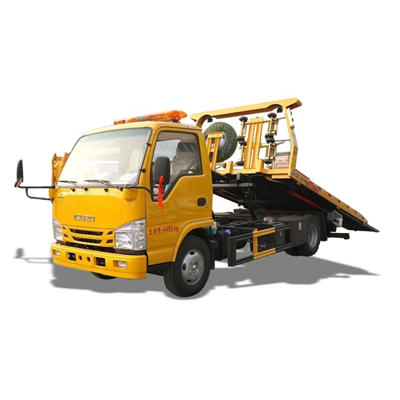 Isuzu новый или подержанный 4*2 дешевая цена эвакуатор для продажи