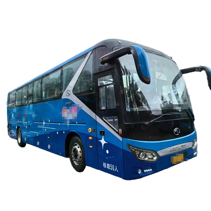 Kinglong 6125 second-hand bus  50 Seats Bus  Left hand drive for sale