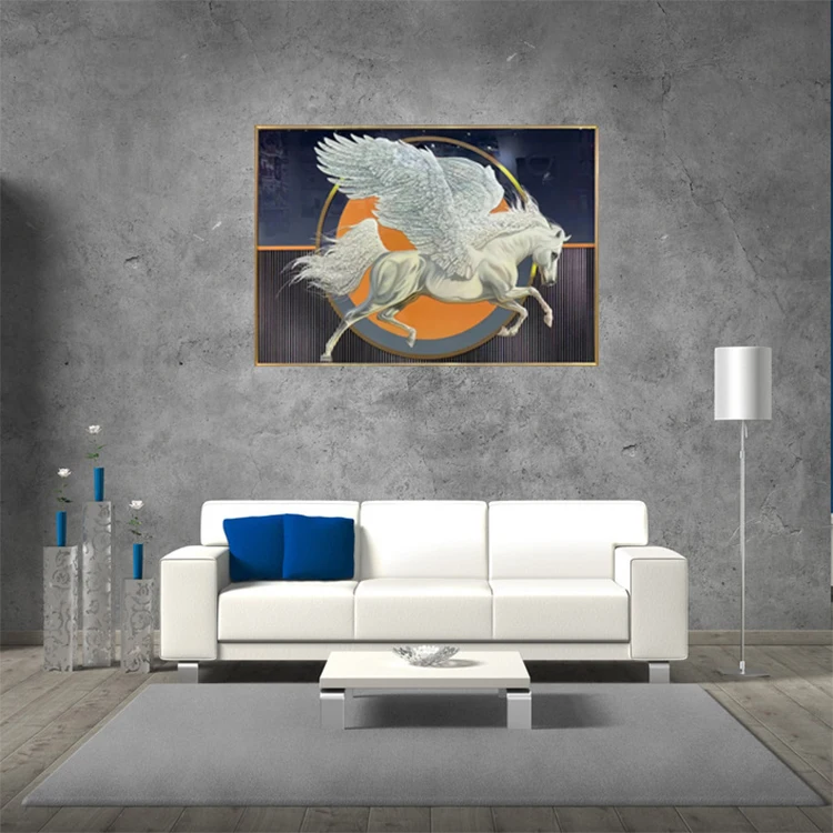 Хит продаж 2021, настенная живопись из хрустального фарфора, современное искусство, 3d настенная живопись, алмазная живопись, печать для дома