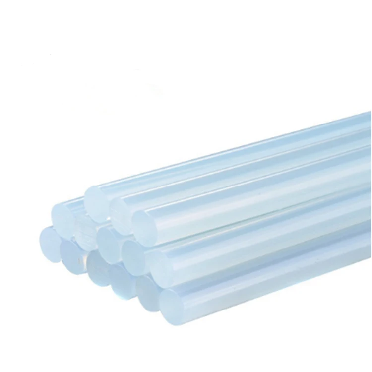 Solid plastic acrylic adhesive glue stick color hot melt glue stick