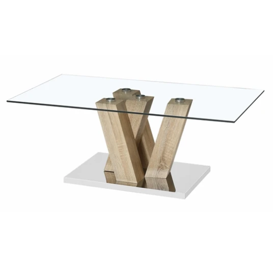 chinese luxury design living room furniture center smart glass modern coffee table