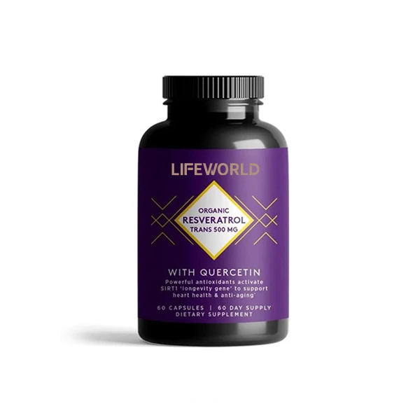Lifeworld skin whitening capsules trans resveratrol 98% pure resveratrol extract resveratrol 1000mg capsules