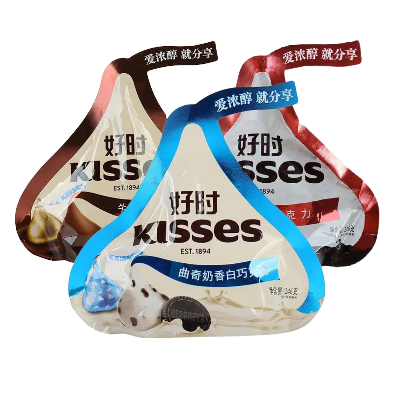 Exotic Snack Candy High quality chocolate Chip cookies Milk White Chocolate 146g
