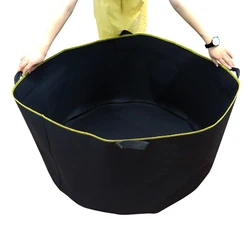 Perfect wholesale custom low cost 100/200/300 Gallon breathable thicken fabric plant pots with handle for tree farms