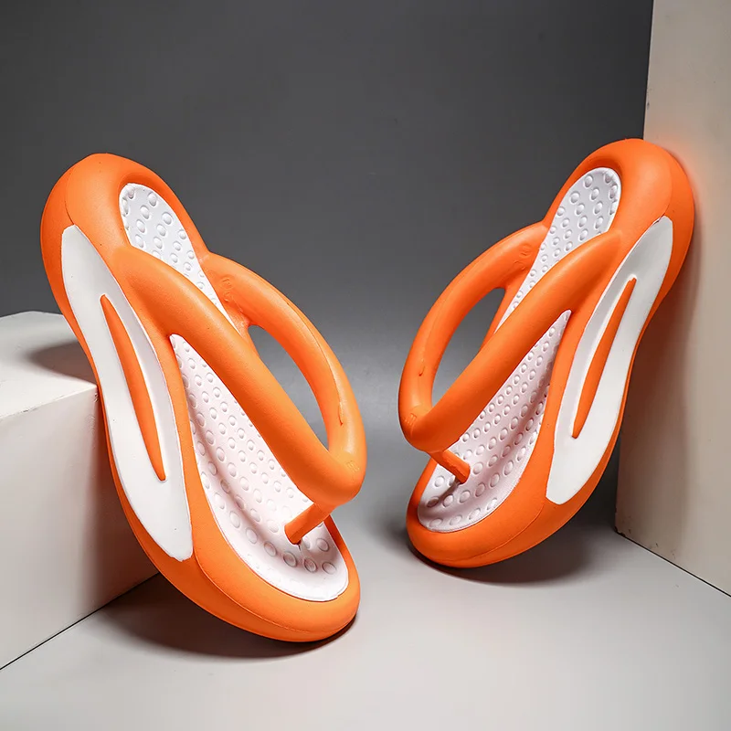 Unisex adult outdoor casual flip flops slipper EVA men flip-flop summer beach women and men antiskid Sport shoes