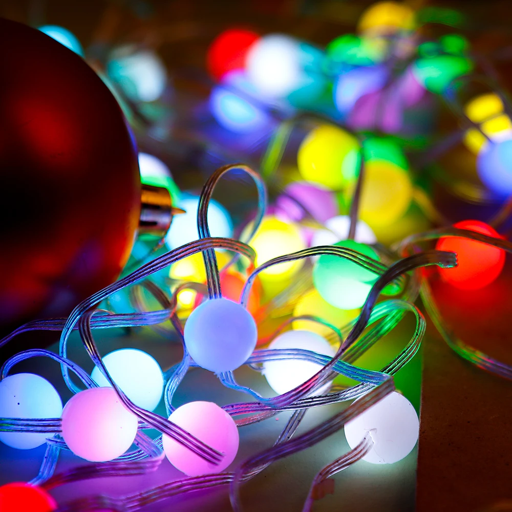 Factory Price Adjustable Led Net Mesh Fairy String Decorative S Outdoor Christmas Tree Light Show With Bluetooth