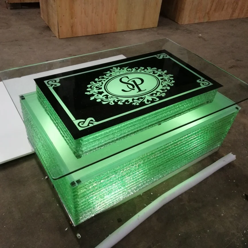 Portable Hookah Table Coffee Table Living Room Center Table With Wheels