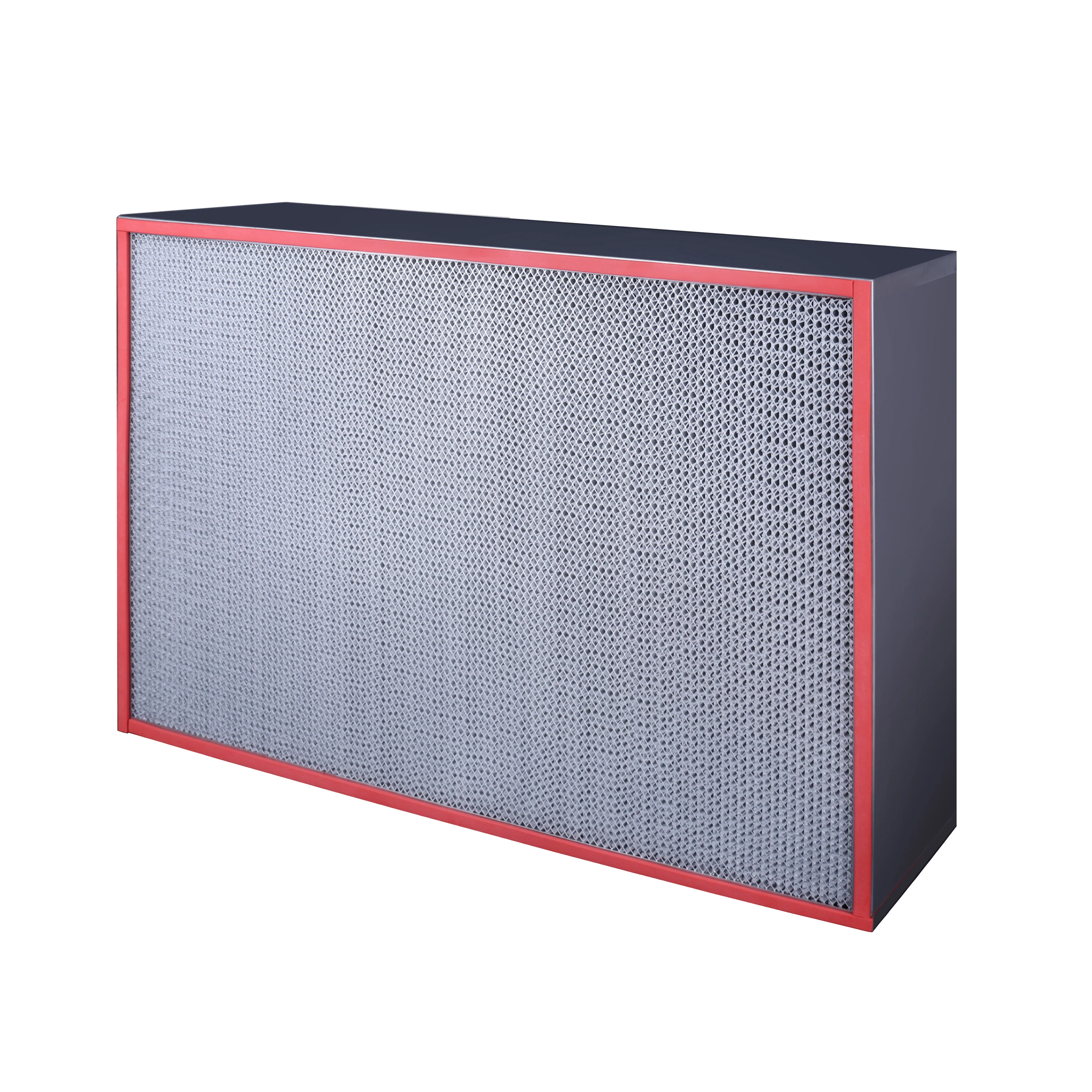 
High temperature Box separator Hepa filter air handling unit Aluminum Foil High Efficiency Air Filters 