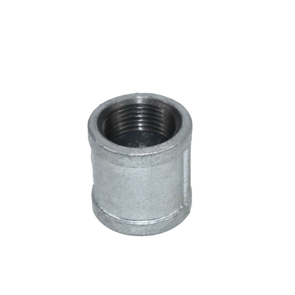 DKV galvanized malleable iron pipe fitting 1inch gi couplings Gi Threaded Reducing Socket