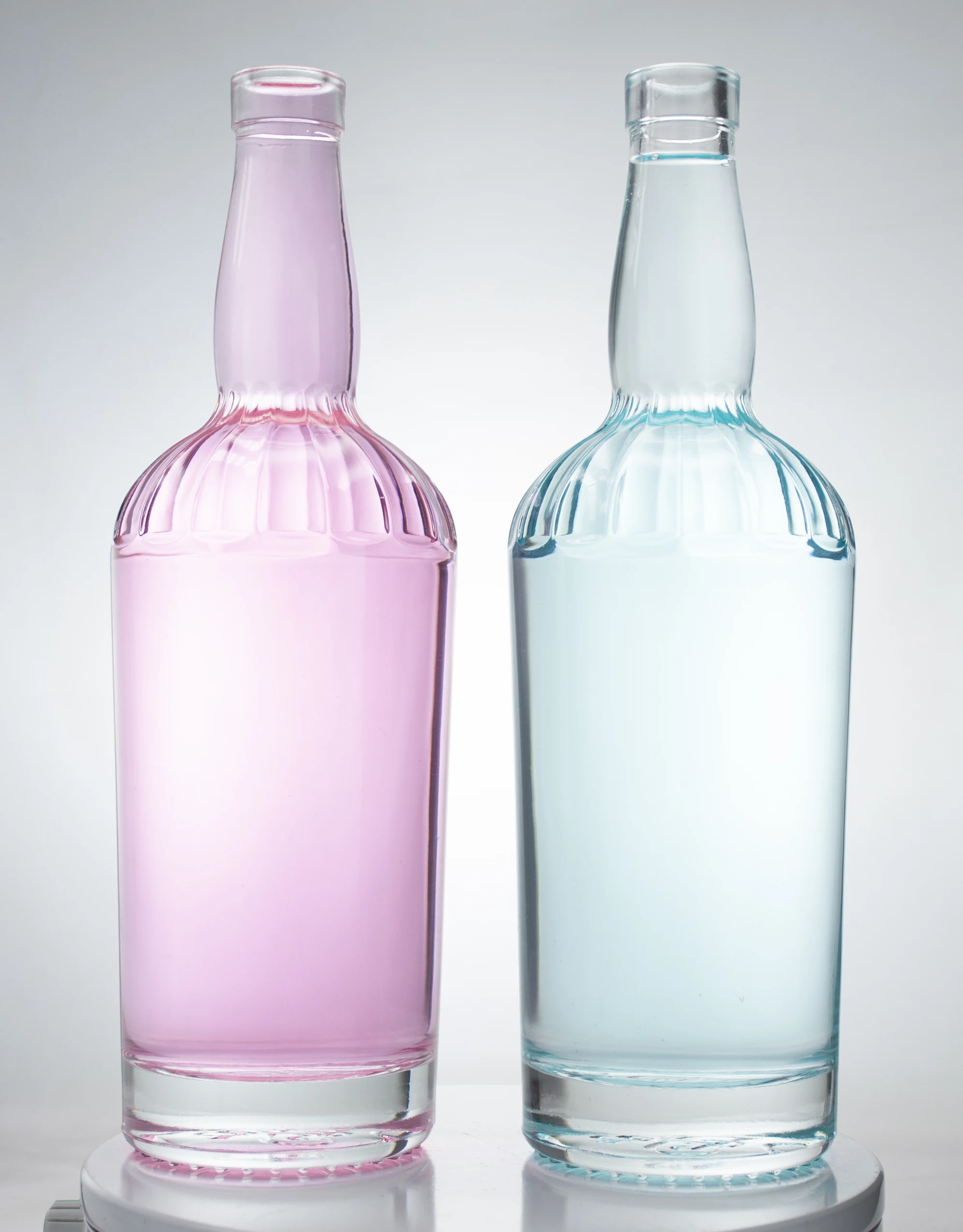 hot selling wholesale 750ml 1 liter liquor bottle for whisky vodka rum tequila spirits