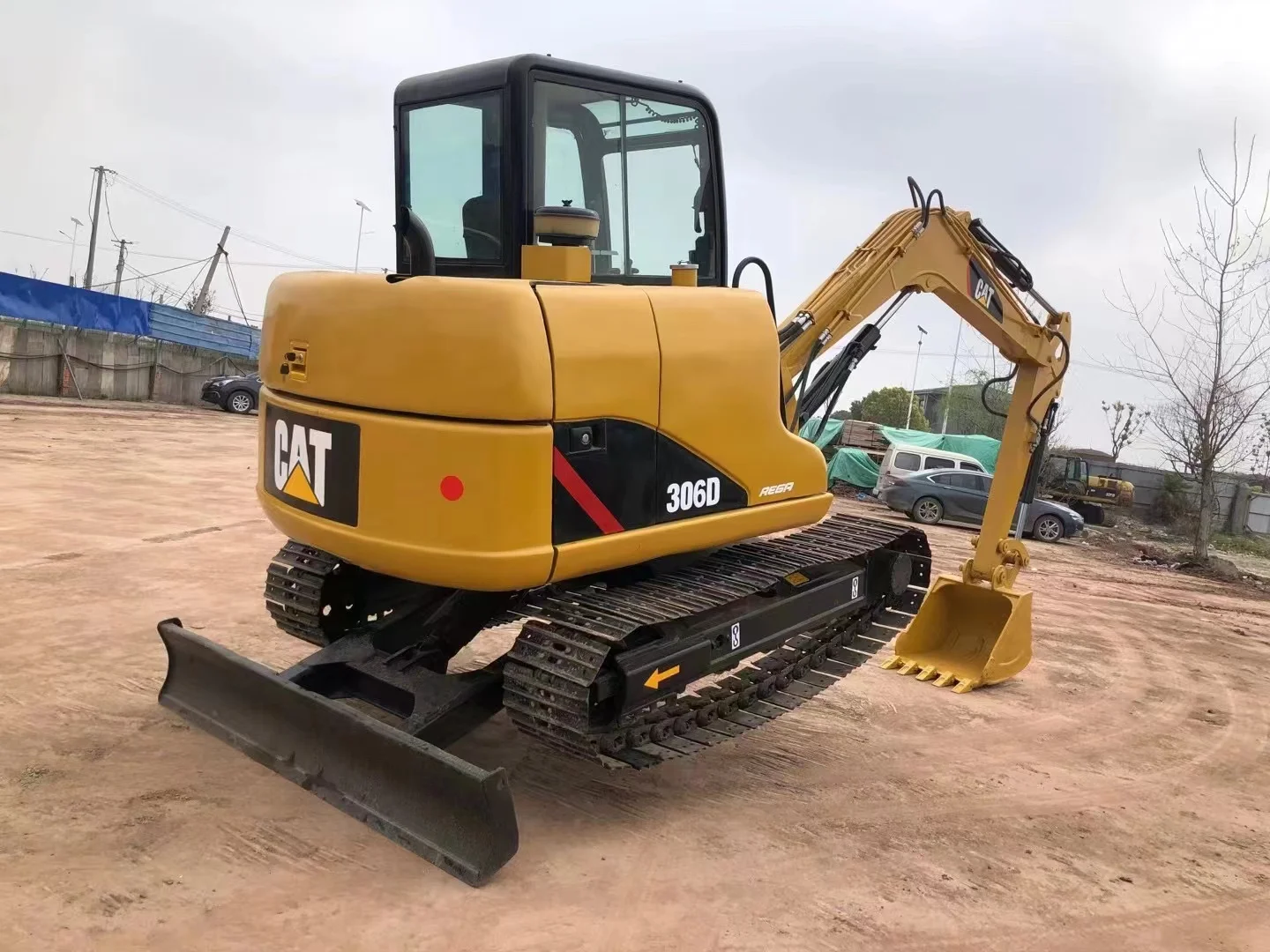 Good Condition Used Excavator CAT306D Diggers Mini Hydraulic Crawler Drive Tractor Machine Electric CAT 306E 6Ton For Sale