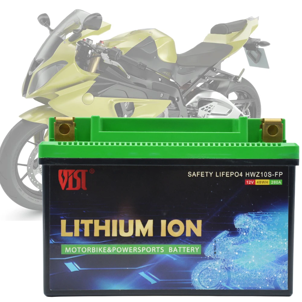12v литиевая стартовая батарея литиевые батареи для мотоцикла мотоцикл