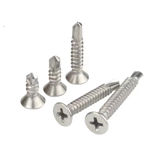 Customize Stainless Steel 304 Countersunk Flat Head Csk Self Drilling Screw