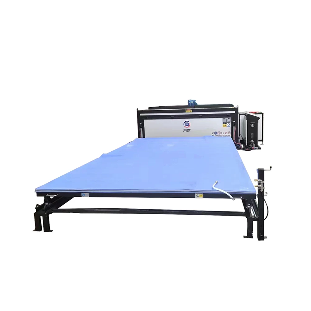 Double-Layer Flexibly Reservation Startup Double Track EVA  Glass can be Formed at one time Glass Laminating Machine