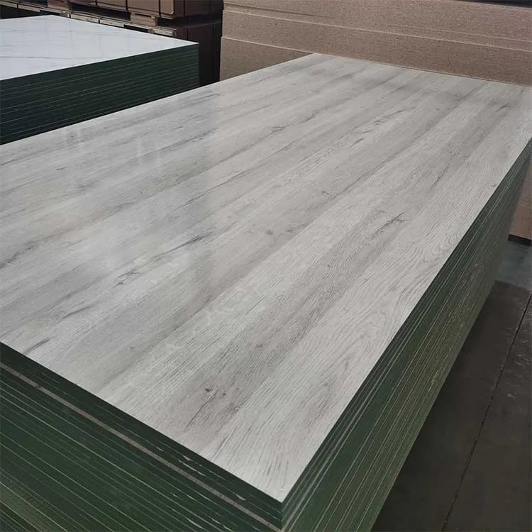 High Quality Melamine MDF Board Dinning Table Moisture Resistant MDF