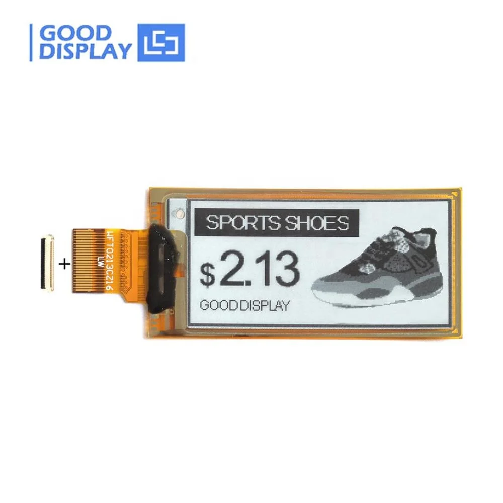 Тонкий гибкий дисплей e-ink 2 13 дюйма с частичным