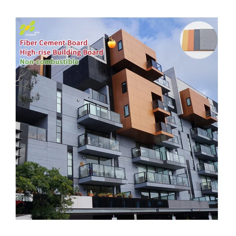 Cheapest Modern Building Materials Facade Panel Exterior Wall Cladding