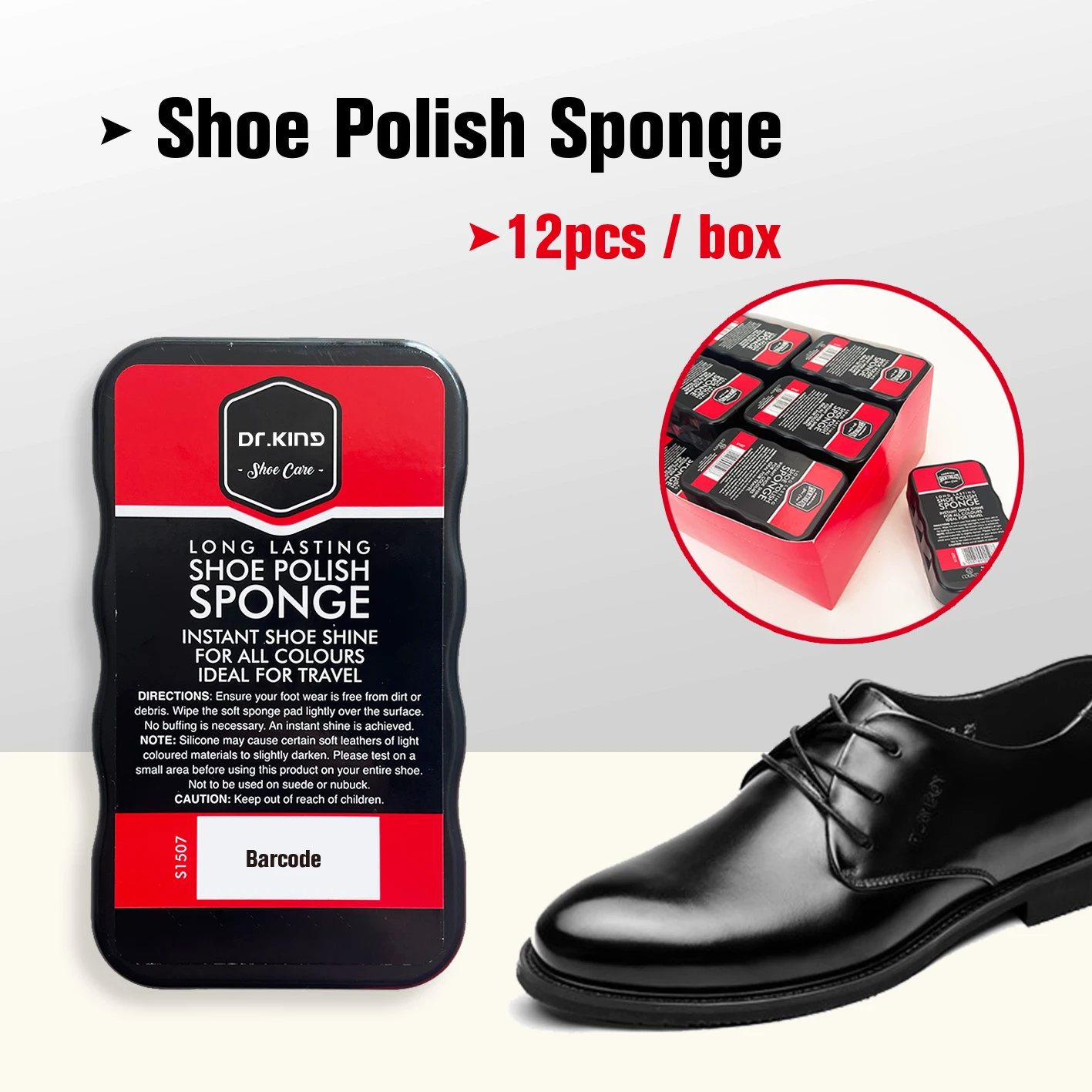 shoe cleaning leather care shoe shine polish sponge