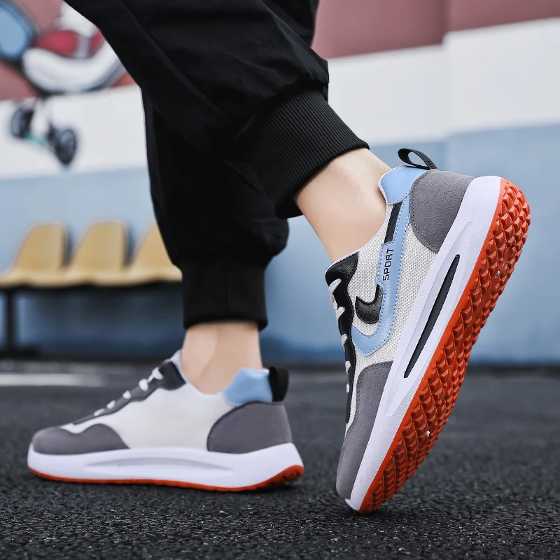 Factory Price Custom Sneaker Zapatillas De Deporte Para Hombre Wholesale New Styles Calzado Hombre Pvc Men Shoes 2024