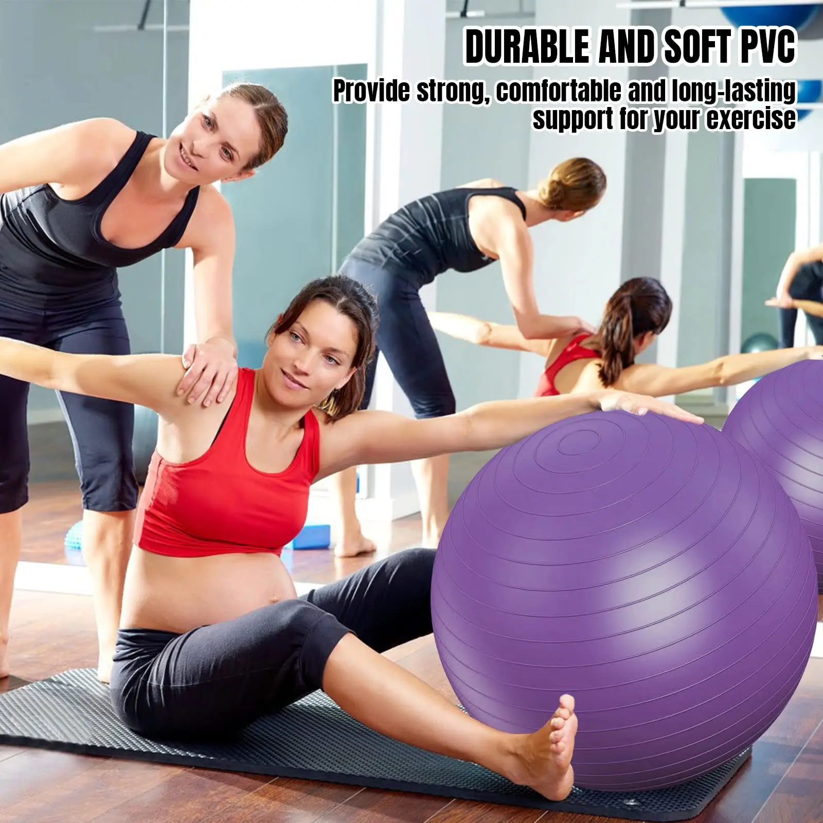 Оптовая продажа с завода кресло для фитнеса сверхмощный швейцарский мяч пилатеса йоги стабильности баланса беременных