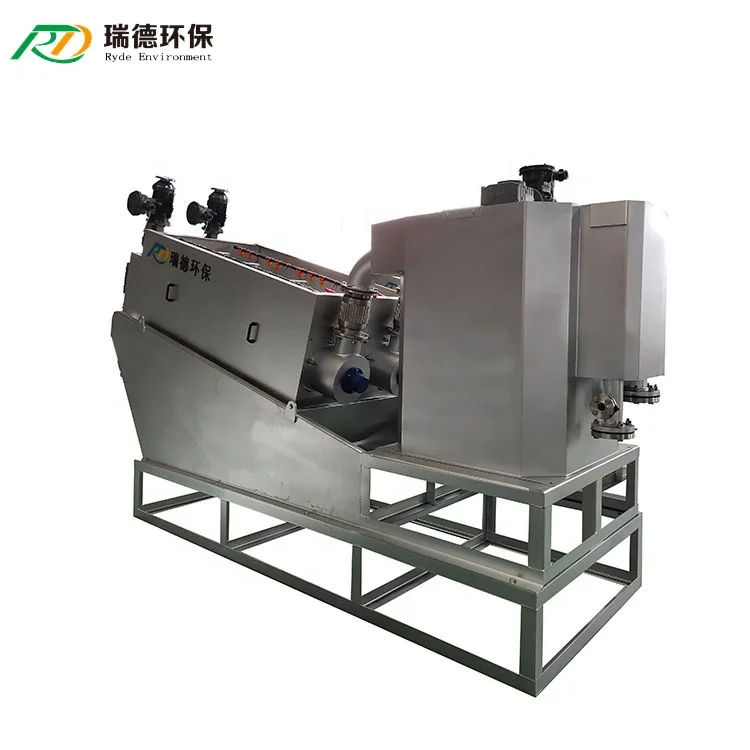 хорошая очистка сточных вод для замены вакуумных ленточных фильтров высокого качества профессиональный мульти-дисковый винт Pres