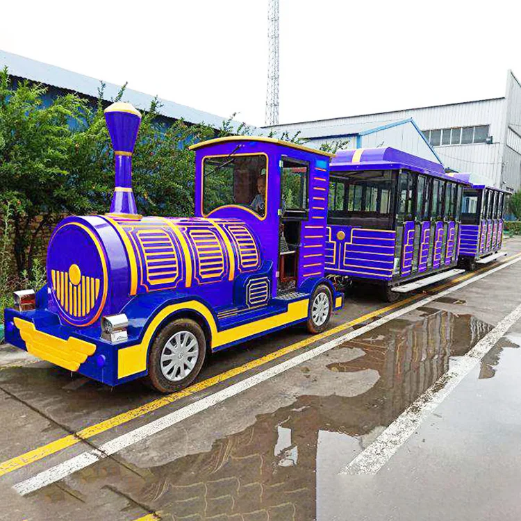 Electrical trains playground used amusement park rides small amusement park trains for sale