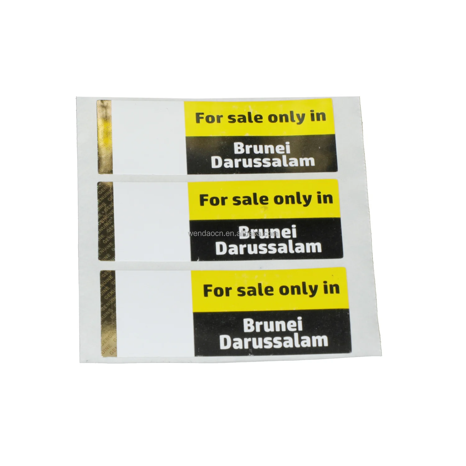 hologram foil peptide injection 2ml 10ml vial pharmaceutical bottle label for vials