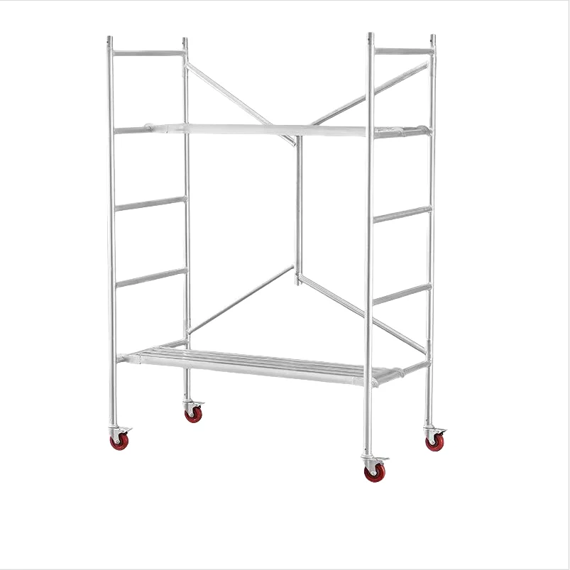 echafaudage--metallique Portable Galvanized Steel Ladder Frame Scaffolding System Mobile Frame Scaffolded