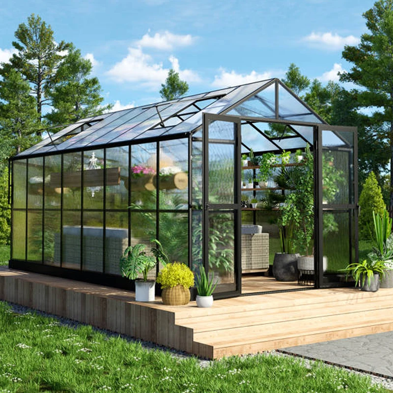 UNIFIVE wholesale new innovations aluminium four seasons aluminium glass pop up standing sunroom for solarium