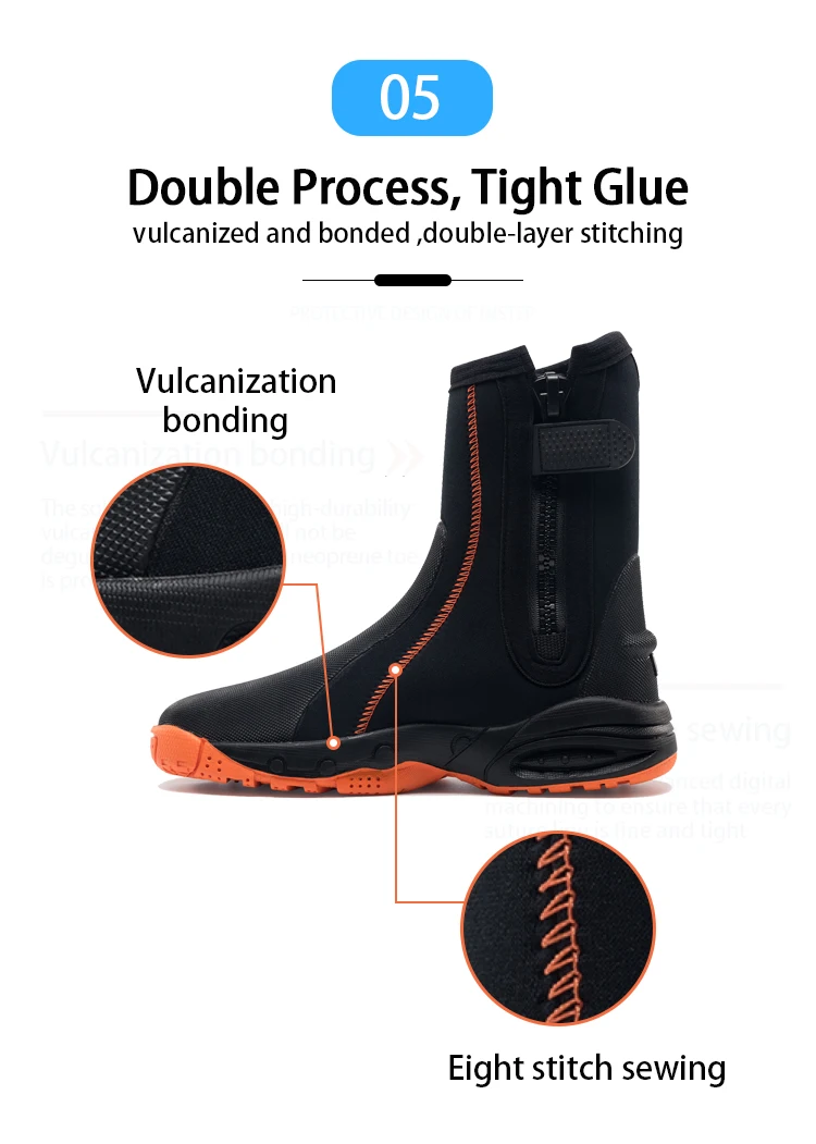Sinodiving Good Quality Diving shoes Scuba Diving Boots  Reef Shoes
