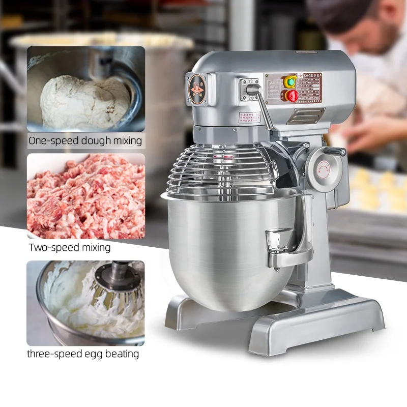 Электрический пищевой миксер объемом 20 литров, Миксер для еды, яиц, теста