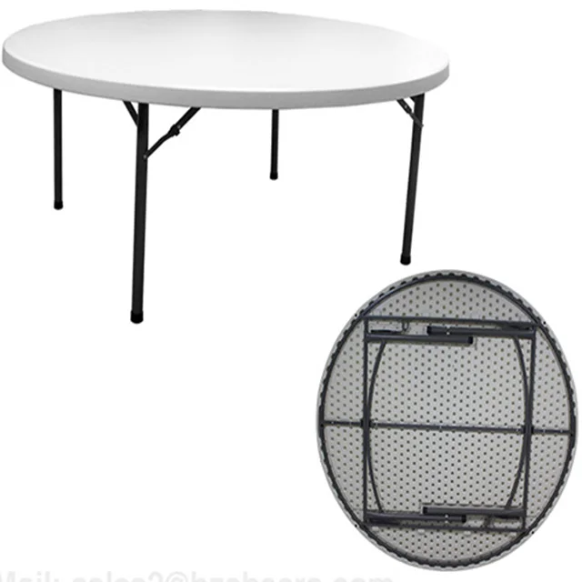 Mesas y Sillas para Eventos Cheap 72' Plastic Outdoor Banquet Folding Tables and Chairs for Events