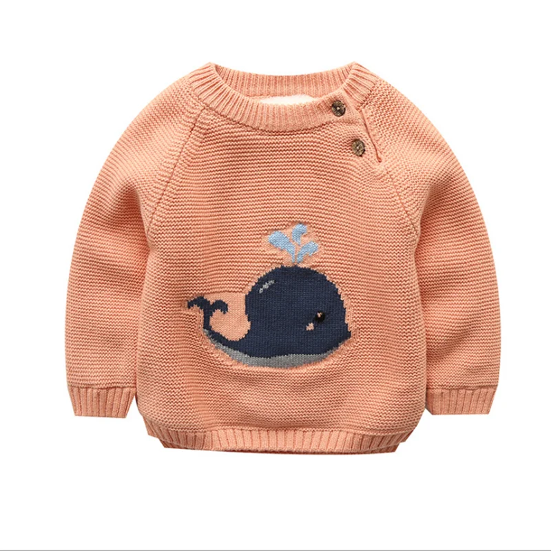  Вельветовые детские свитера От 0 до 6 лет Одежда для новорожденных детей красочный круглый вырез горловины
