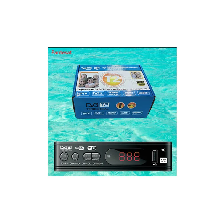 Factory wholesale satellite tv receiver expressvpn code decoder dvb t2  dvb t2 h265 stb dvb t2  tv antenna set top box dvbt2