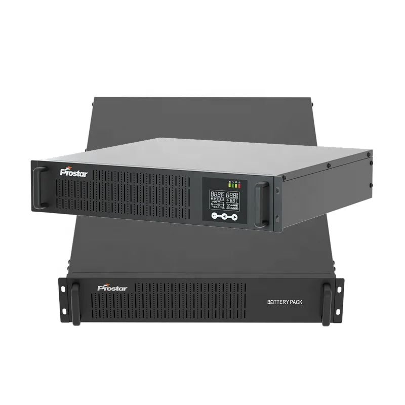 6KVA192VDC  6KW Rack Mounted Online UPS 220V/230V PF1 with UPS Battery Programmable Output Voltage