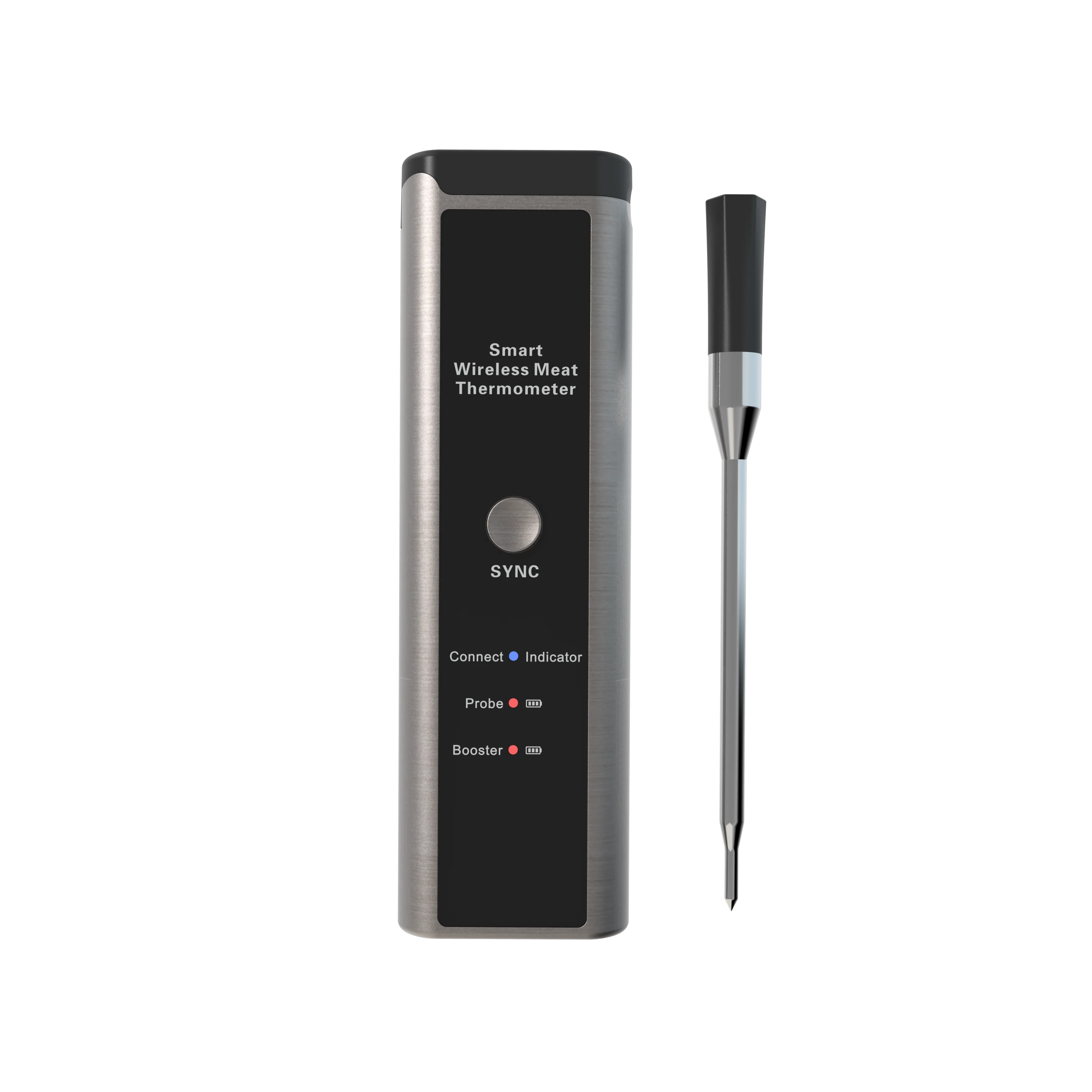 500FT Range Digital Dual Sensor Smart BT Wireless BBQ Meat Probe Kitchen Thermometer For Grill Oven Baking