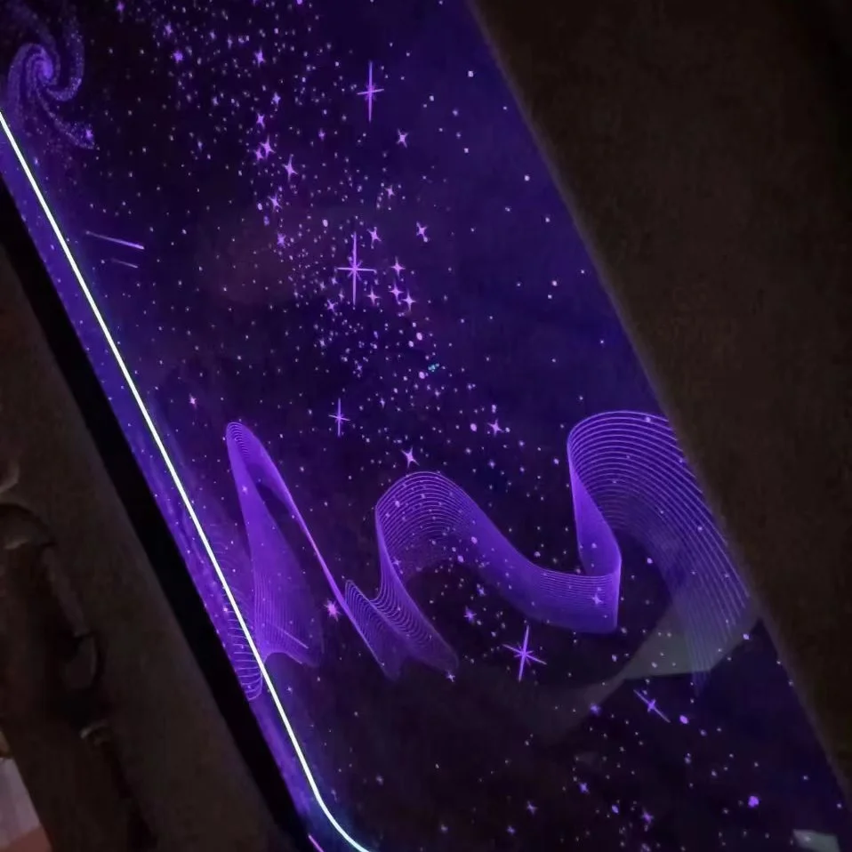 Visfilm ultrathin colorful starry sky film for car skylight