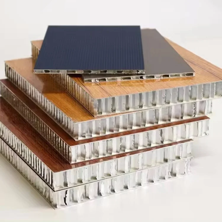 Commercial 25mm  Lightweight Stone Aluminium Aluminum Core Honeycomb Panel