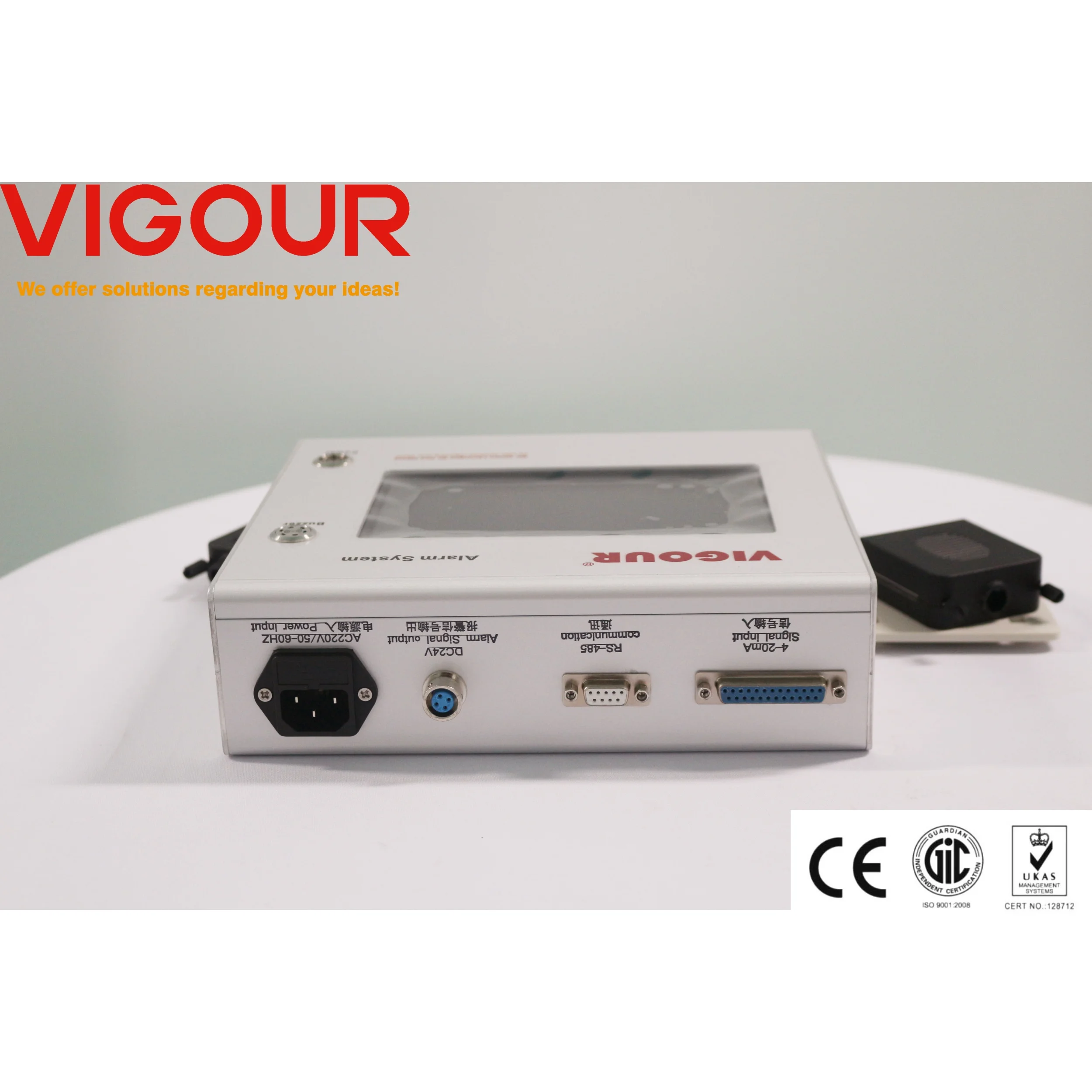 20-Channel Alarm System with Manual Power Safety Structure High and Low Voltage Alert for General Application Comes with Box