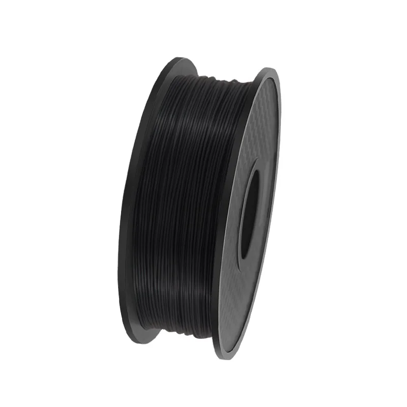 Factory Supply High Quality And Hot-Selling 1.75Mm Black Polycarbonate Pla 3D Printer Filament Carbon Fiber Filament