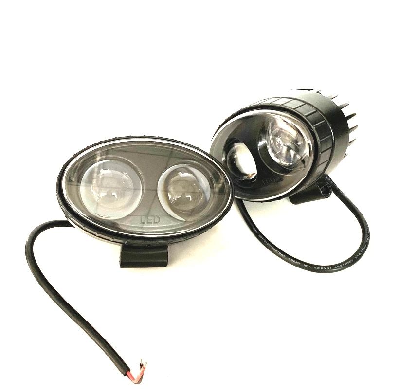 Hot sale forklift accessories product 12-80V DC Forklift Blue LED Spot light 20w led blue forklift light